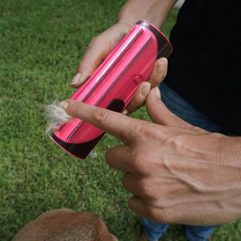 Multifunctional Fur Grooming Roller for Pets with Self - Cleaning Function