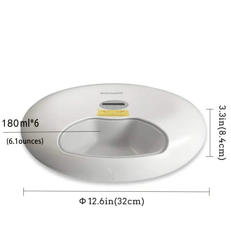 Automatic Pet Food Bowl - Digital Food Dispenser In Different Colours