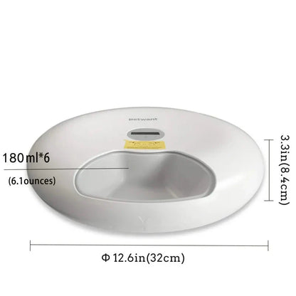 Automatic Pet Food Bowl - Digital Food Dispenser In Different Colours