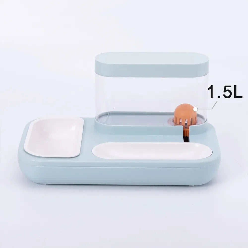 Automatic Food And Water Dispenser For Pets