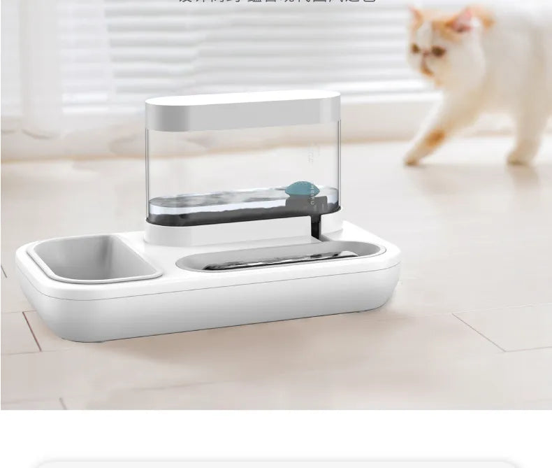 Automatic Food And Water Dispenser For Pets