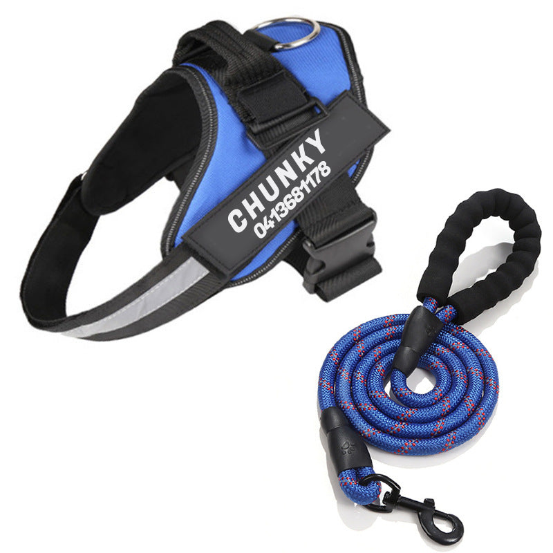 Personalized No-Pull Dog Harness