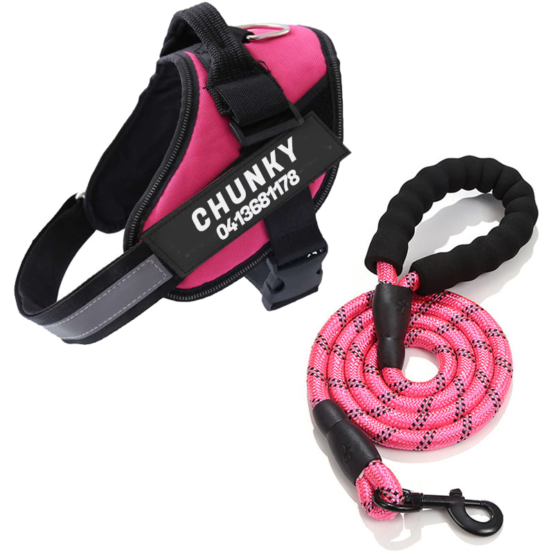 Personalized No-Pull Dog Harness