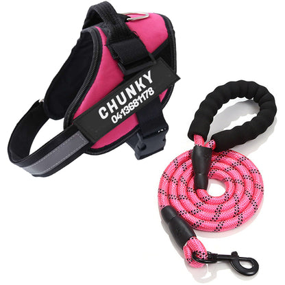 Personalized No-Pull Dog Harness