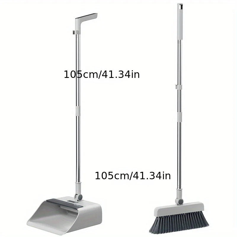 Multifunctional Broom And Dustpan Set
