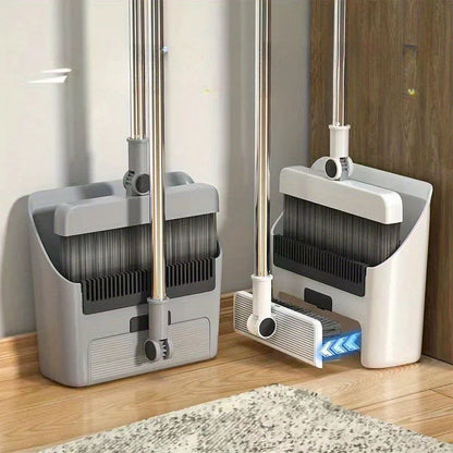 Multifunctional Broom And Dustpan Set