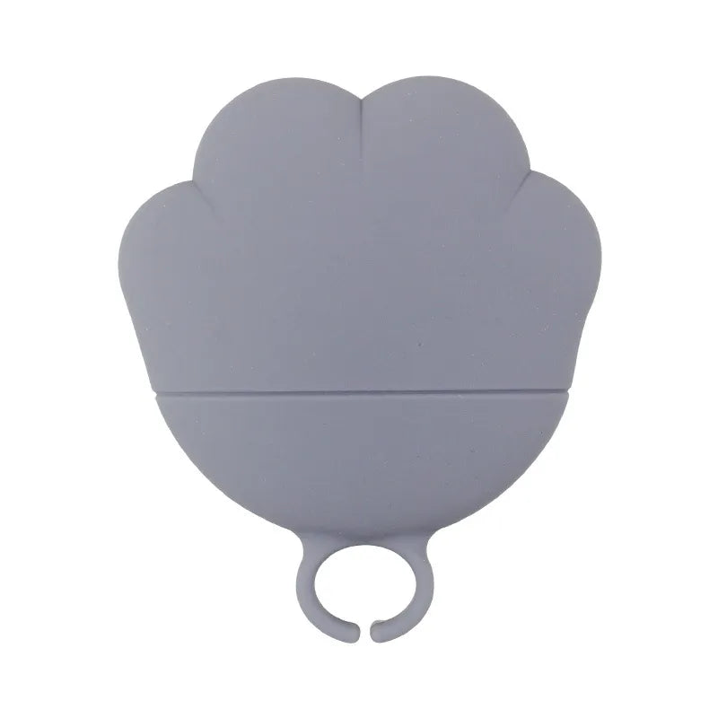 Silicone Pet Food Dispenser - Flexible Can Opener And Paw-shaped Spoon