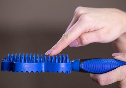 Multifunctional Silicone Dog Brush With Massage Function For Gentle Coat Care