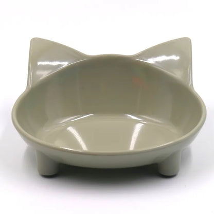 Cat Bowl In Cat Ears Design - Food Bowl For Cats And Dogs