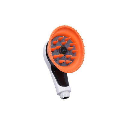 Shower Brush for Dogs with Massage Function and Coat Cleaning