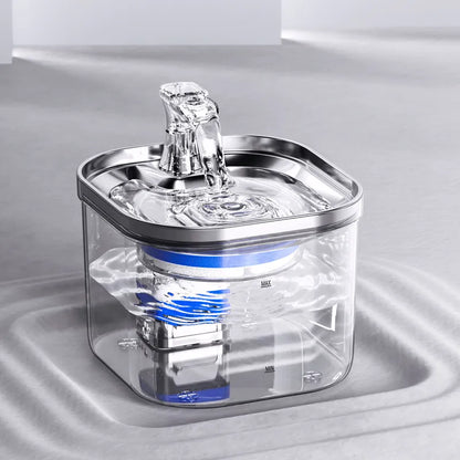 Automatic Drinking Fountain For Cats And Dogs - Quiet Water Dispenser With Filter