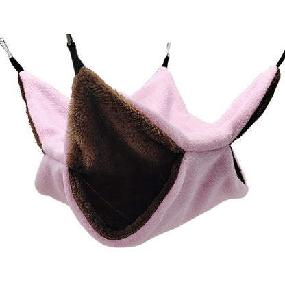 Cat Hammock Made Of Soft Fabric - Comfortable Sleeping Cave For Small Animals