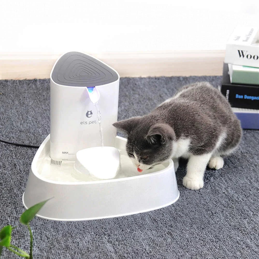 Drinking Fountain For Pets - Automatic Water Fountain For Dogs And Cats