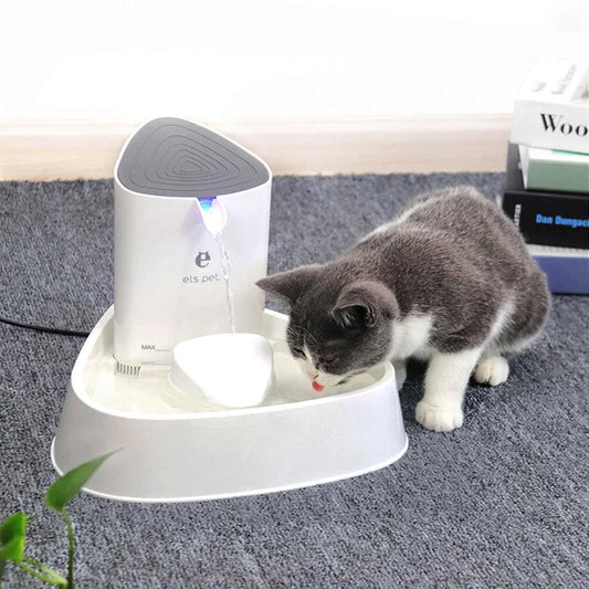 Drinking Fountain For Pets - Automatic Water Fountain For Dogs And Cats