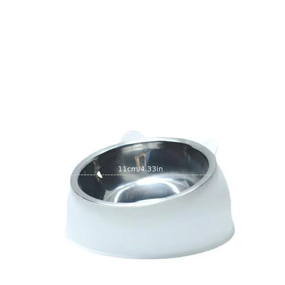 Raised Ergonomic Cat Food Bowl