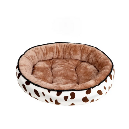 Dog Bed in Dots Design for Comfortable Rest