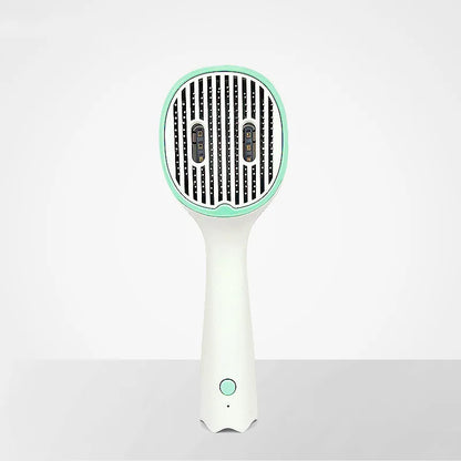 Electric Hairbrush - Fast Smoothing And Detangling Brush For Straight Hair