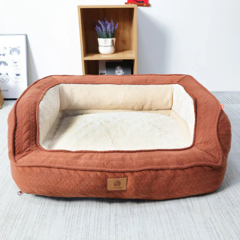 Comfortable Dog Bed with Ergonomics