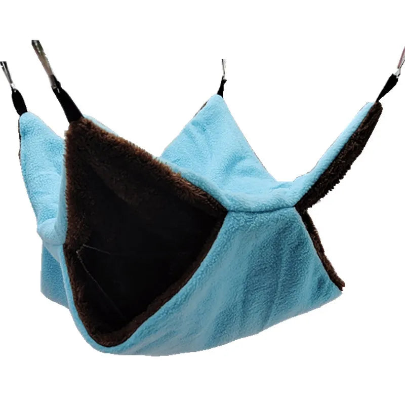Cat Hammock Made Of Soft Fabric - Comfortable Sleeping Cave For Small Animals