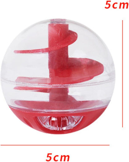 Cat Toy Food Ball - Interactive Treat Dispenser For Learning To Play
