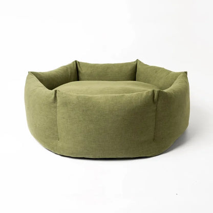 Comfortable Dog Bed - Soft Pet Bed With High Edge For More Comfort