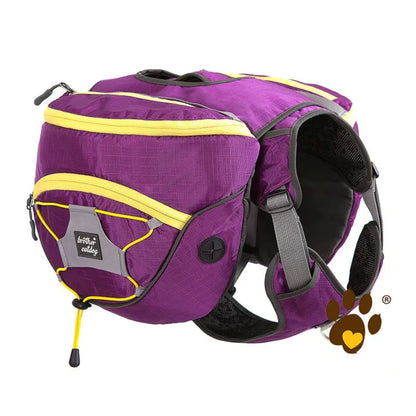 Dog Hiking Rucksack With Waterproof Pockets - Portable Dog Carrier For Outdoor Activities