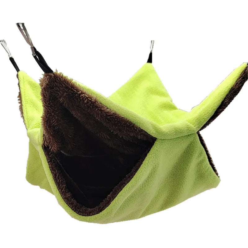 Cat Hammock Made Of Soft Fabric - Comfortable Sleeping Cave For Small Animals