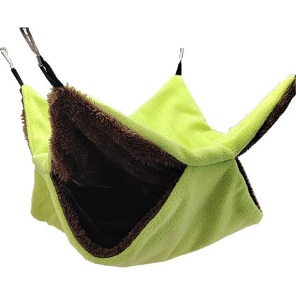 Cat Hammock Made Of Soft Fabric - Comfortable Sleeping Cave For Small Animals