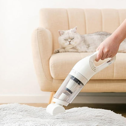Cordless Pet Hair Hoover for Sofa and Carpet with Powerful Suction