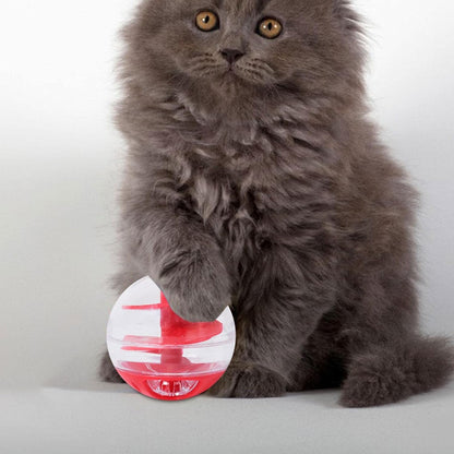 Cat Toy Food Ball - Interactive Treat Dispenser For Learning To Play