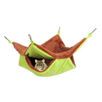 Cat Hammock Made Of Soft Fabric - Comfortable Sleeping Cave For Small Animals