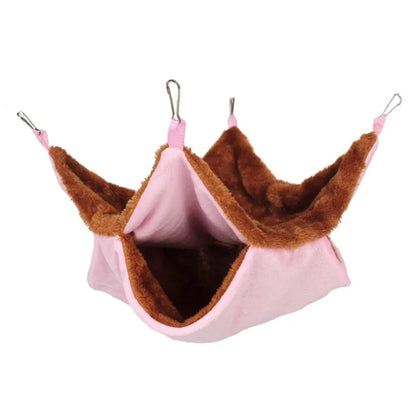 Cat Hammock Made Of Soft Fabric - Comfortable Sleeping Cave For Small Animals