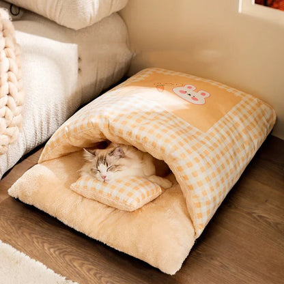 Cats Premium Sleeping Bag Bed