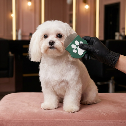 Pet Eye Comb – Facial Grooming Comb for Tear Stains, Eye Discharge & Flea Control