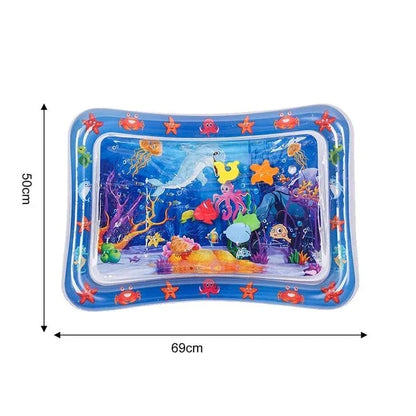 Cats Play & cool Water Mat (Rectangular)