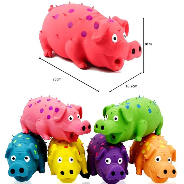 Squeaky Fun Piggy - Dog Toy