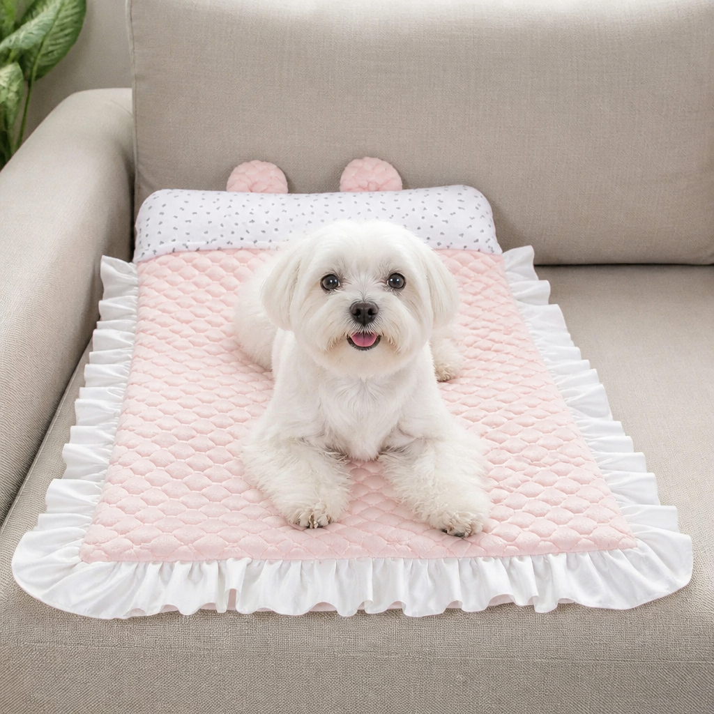 Cooling Dog Bed for Hot Days – Soft, Washable & Comfortable