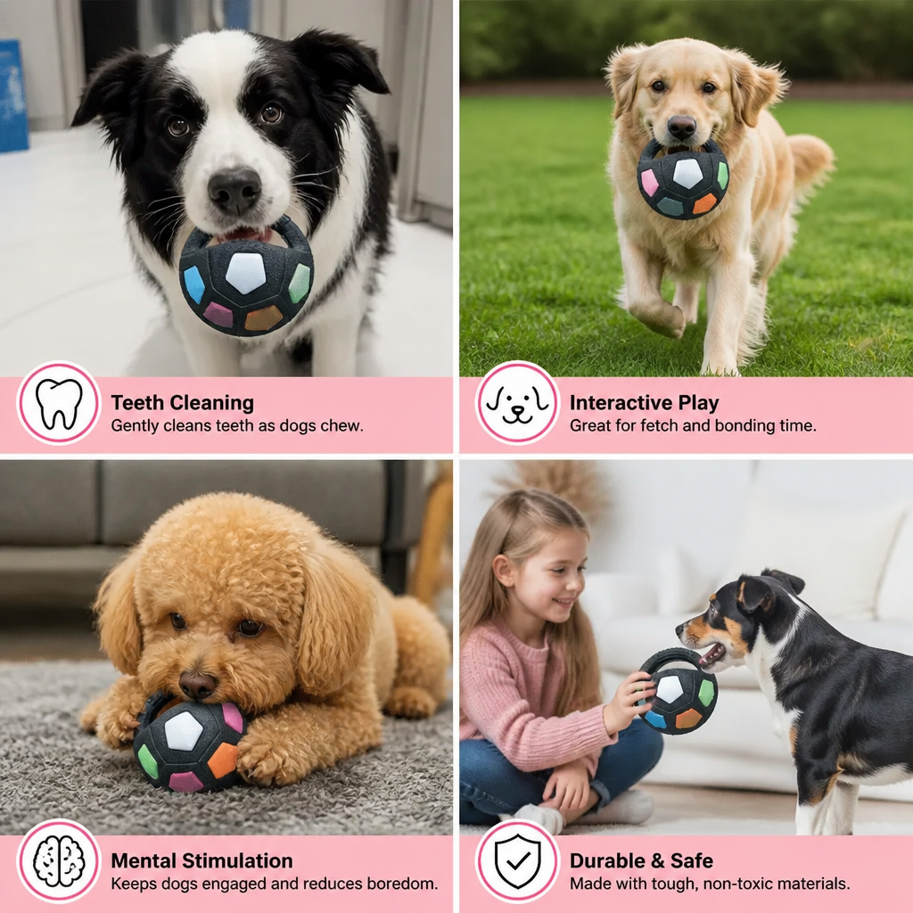 Durable Toy Ball for Stress Relief for Dogs