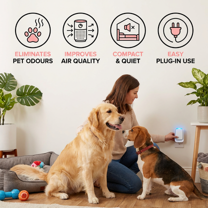 Portable Air Purifier & Odour Eliminator – Ideal for Pet Homes