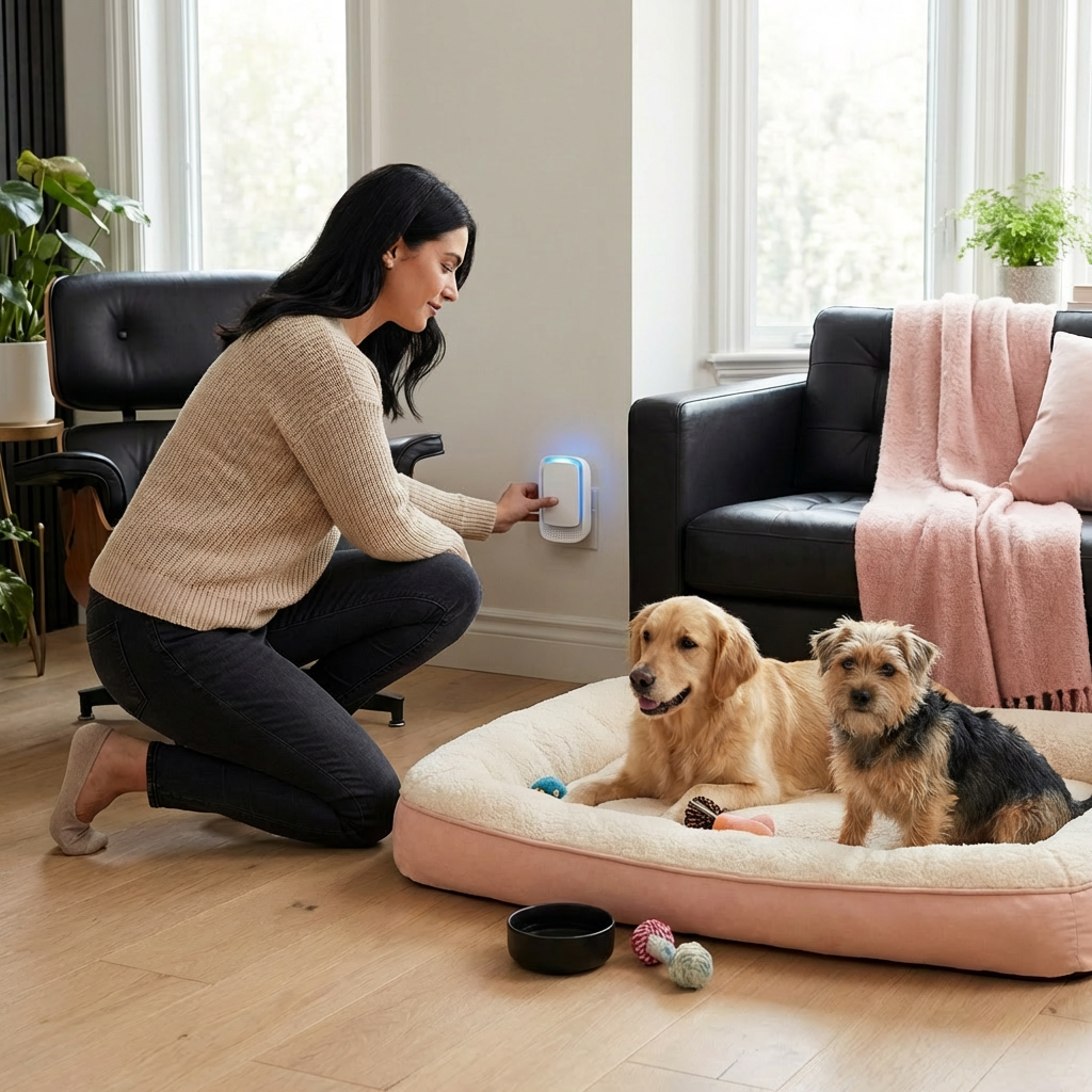 Portable Air Purifier & Odour Eliminator – Ideal for Pet Homes