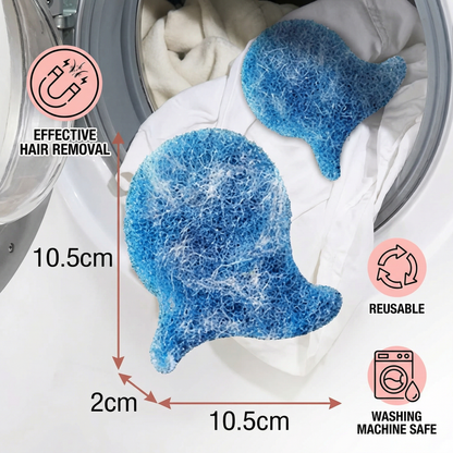 Washing Machine Pet Hair Remover – Sticky Lint Catcher for Dog & Cat