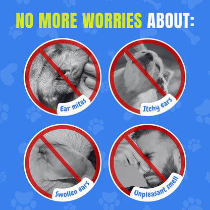 Natural Dog Ear Cleaning Drops