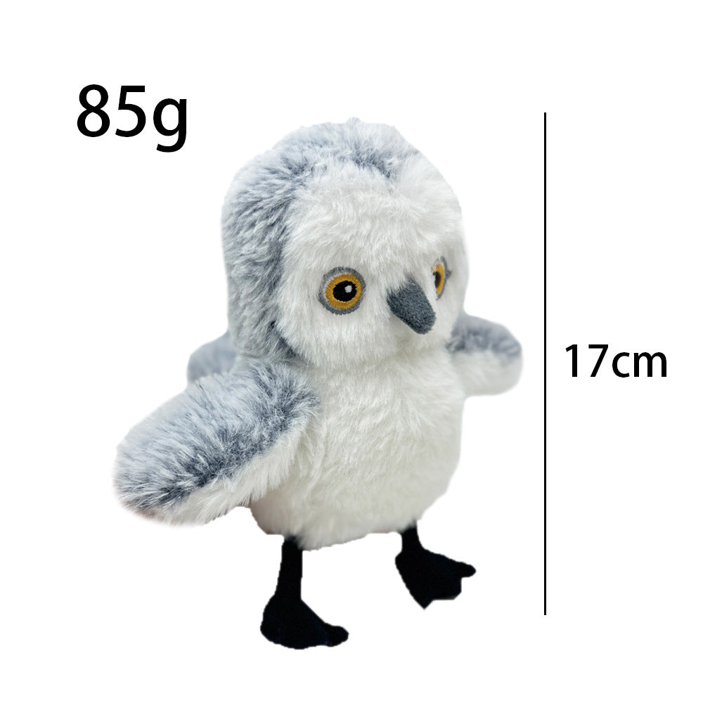 Interactive Flapping Owl Dog Toy