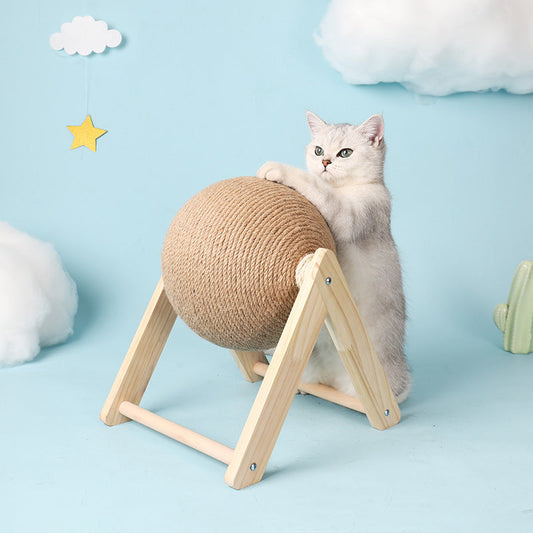 Cat Scratching Ball Made Of Sisal