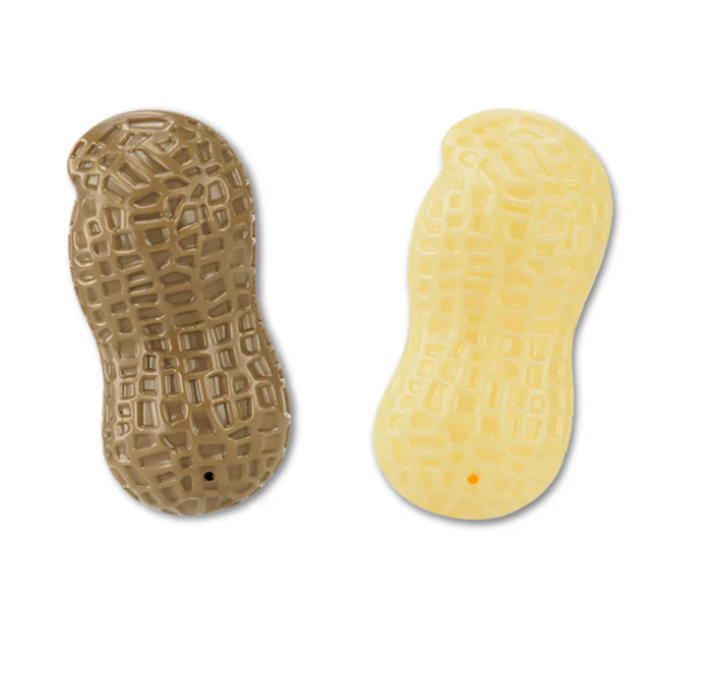 Tooth-cleaning Chew Toy For Dogs In Peanut Design