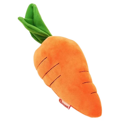 Plush Carrot For Dogs - Interactive Play And Cuddle Toy