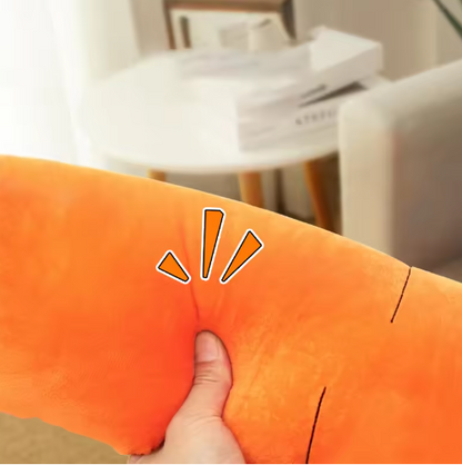 Plush Carrot For Dogs - Interactive Play And Cuddle Toy