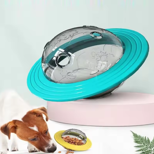 Dog Toy with Treat Dispenser and Interactivity