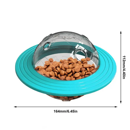 Dog Toy with Treat Dispenser and Interactivity