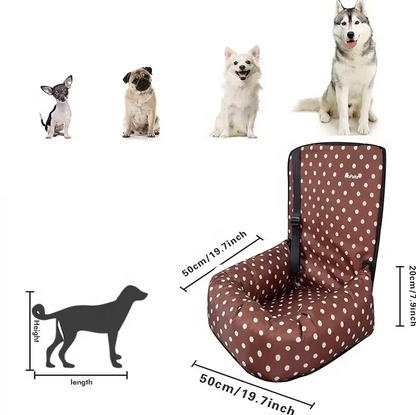 Foldable Car Seat Insert For Comfort And Support